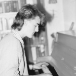 1987 - home at piano